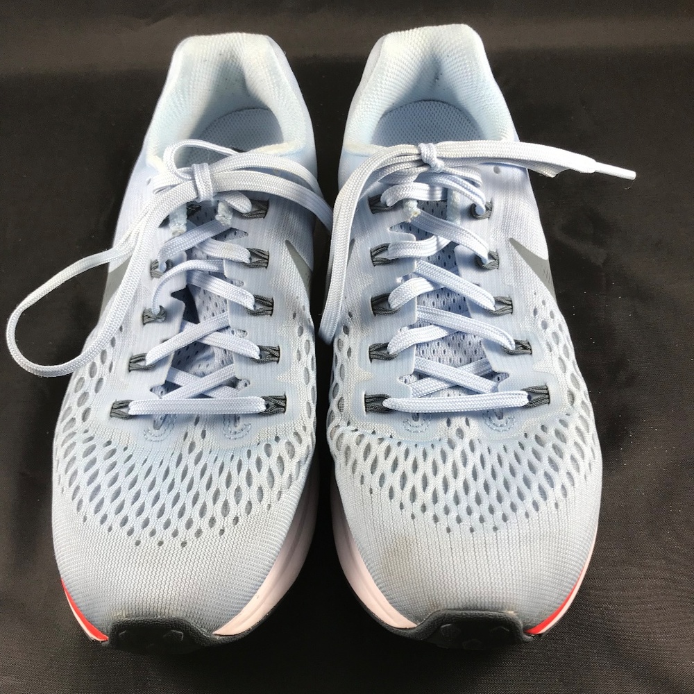 Excellent NIKE AIR ZOOM Pegasus + 34 Ice Blue /Fox_4